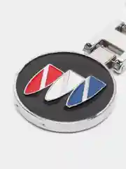 Коралловый меланж брелоки с марками авто