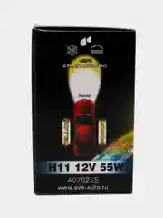 Галогенная лампа AVS ATLAS ANTI-FOG BOX, желтый, H11.12V.55W, коробка 1 штука