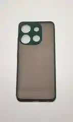 Голубой чехол TECNO SPARK GO 2023 / TECNO POP 7 / POP 7 PRO защита камеры и матовая спинка