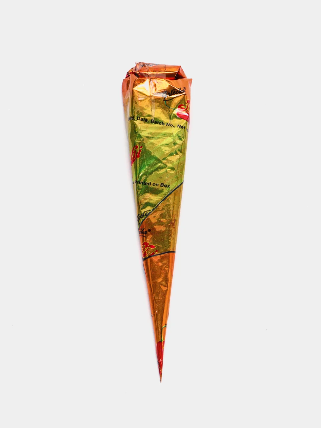 Хна коричневая Mirchi  в конусе, для мехенди и временных тату