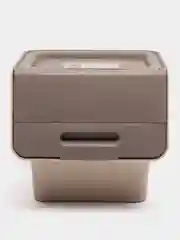 Бежевый ящик / контейнер для овощей СМАРТ 12л IDEA