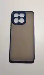 Чехол HONOR X8a матовая затемненная спинка и защита камеры
