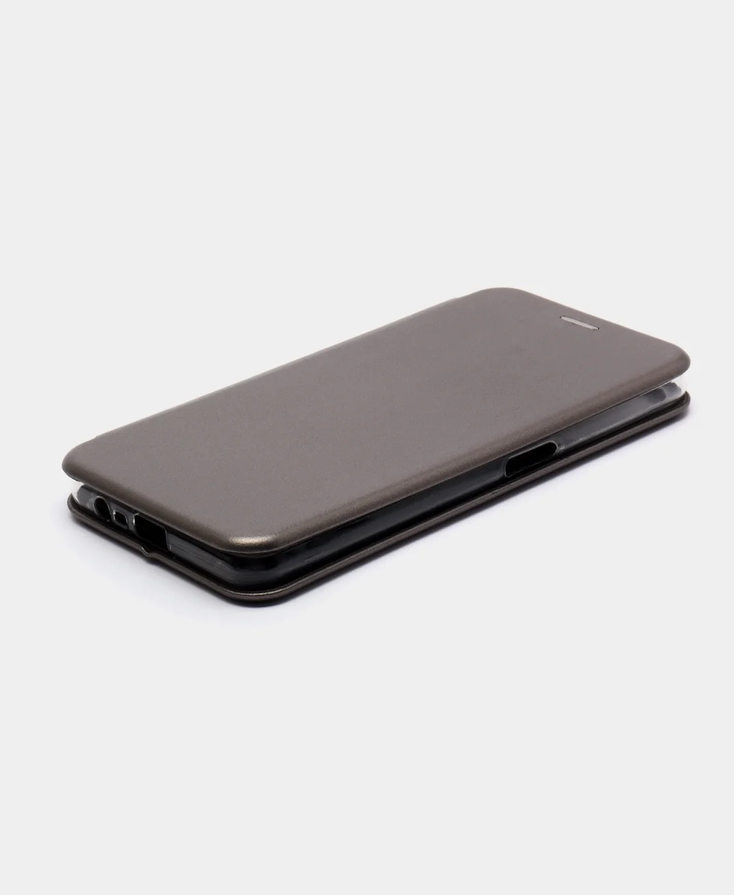 Прозрачный чехол книжка REALME C31 с кармашком