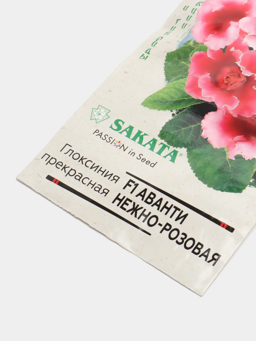 Глоксиния "Аванти нежно розовая" (семена, цветы)