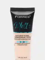 Бежевый farres cosmetics тональный крем Matte
