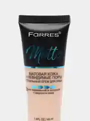 Бежевый farres cosmetics тональный крем Matte