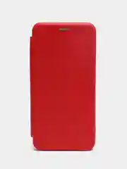 Красный чехол-книжка на Samsung Galaxy A7 2018 (A750), Самсунг Галакси А7 2018 (А750)