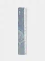 Индиго линейка пластиковая, 15 см