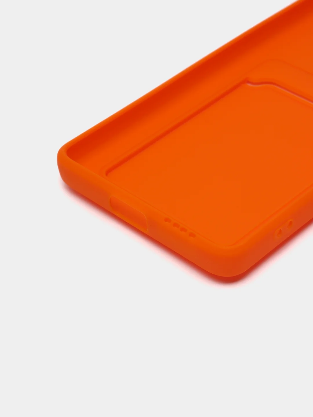 Оранжевый чехол для Xiaomi 11T / 11T Pro / Сяоми 11Т / 11Т Про, с карманом для карт