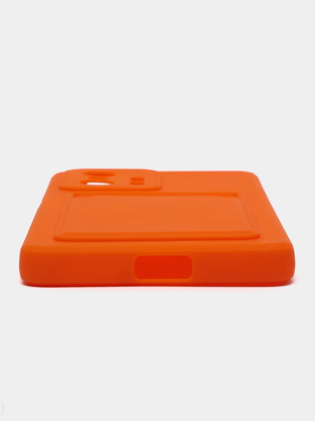 Оранжевый чехол для Xiaomi 11T / 11T Pro / Сяоми 11Т / 11Т Про, с карманом для карт