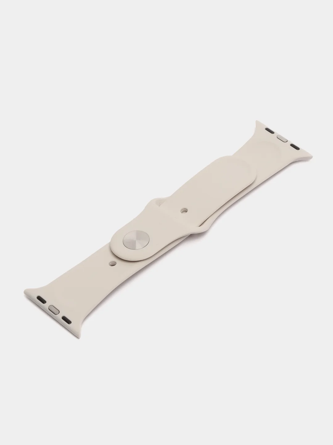 Светло-бежевый ремешок для Apple Watch, силиконовый