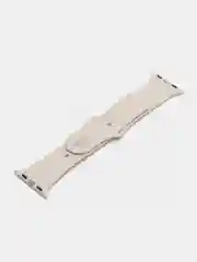 Светло-бежевый ремешок для Apple Watch, силиконовый