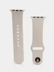 Светло-бежевый ремешок для Apple Watch, силиконовый