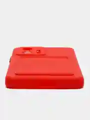 Красный чехол для Xiaomi 11T / 11T Pro / Сяоми 11Т / 11Т Про, с карманом для карт