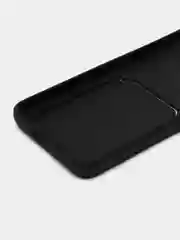 Черный чехол для Samsung Galaxy S22 (Самсунг Галакси С22), с карманом для карт