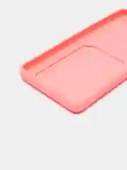 Розовый чехол для Xiaomi 11T / 11T Pro / Сяоми 11Т / 11Т Про, с карманом для карт
