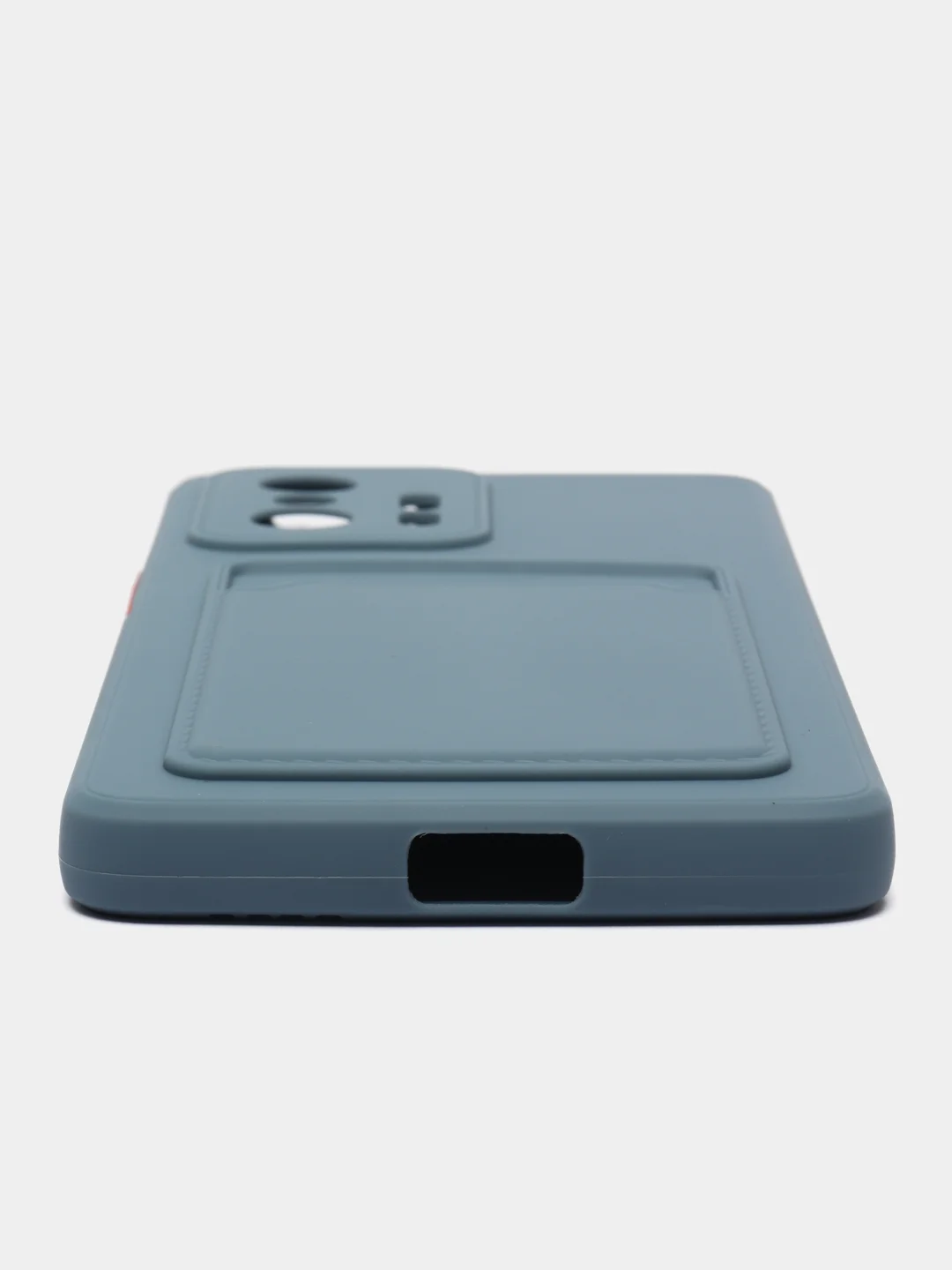 Синий меланж чехол для Xiaomi 11T / 11T Pro / Сяоми 11Т / 11Т Про, с карманом для карт