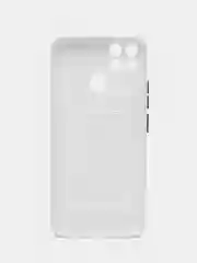 Белый чехол Realme C21Y Realme C25Y Реалми С21у С25у с карманом для карт, прозрачный