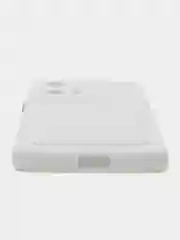 Белый чехол для Xiaomi 11T / 11T Pro / Сяоми 11Т / 11Т Про, с карманом для карт