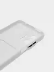 Белый чехол для Xiaomi 11T / 11T Pro / Сяоми 11Т / 11Т Про, с карманом для карт