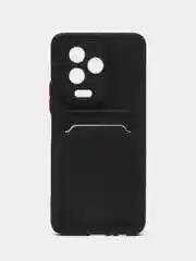 Черный силиконовый чехол Infinix Note 12 2023 / Note 12 PRO 4G, прозрачный