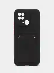 Черный чехол Xiaomi Redmi 10c, Redmi 10c NFC, Poco C40, силиконовый (Сяоми Редми 10С, Поко С40)