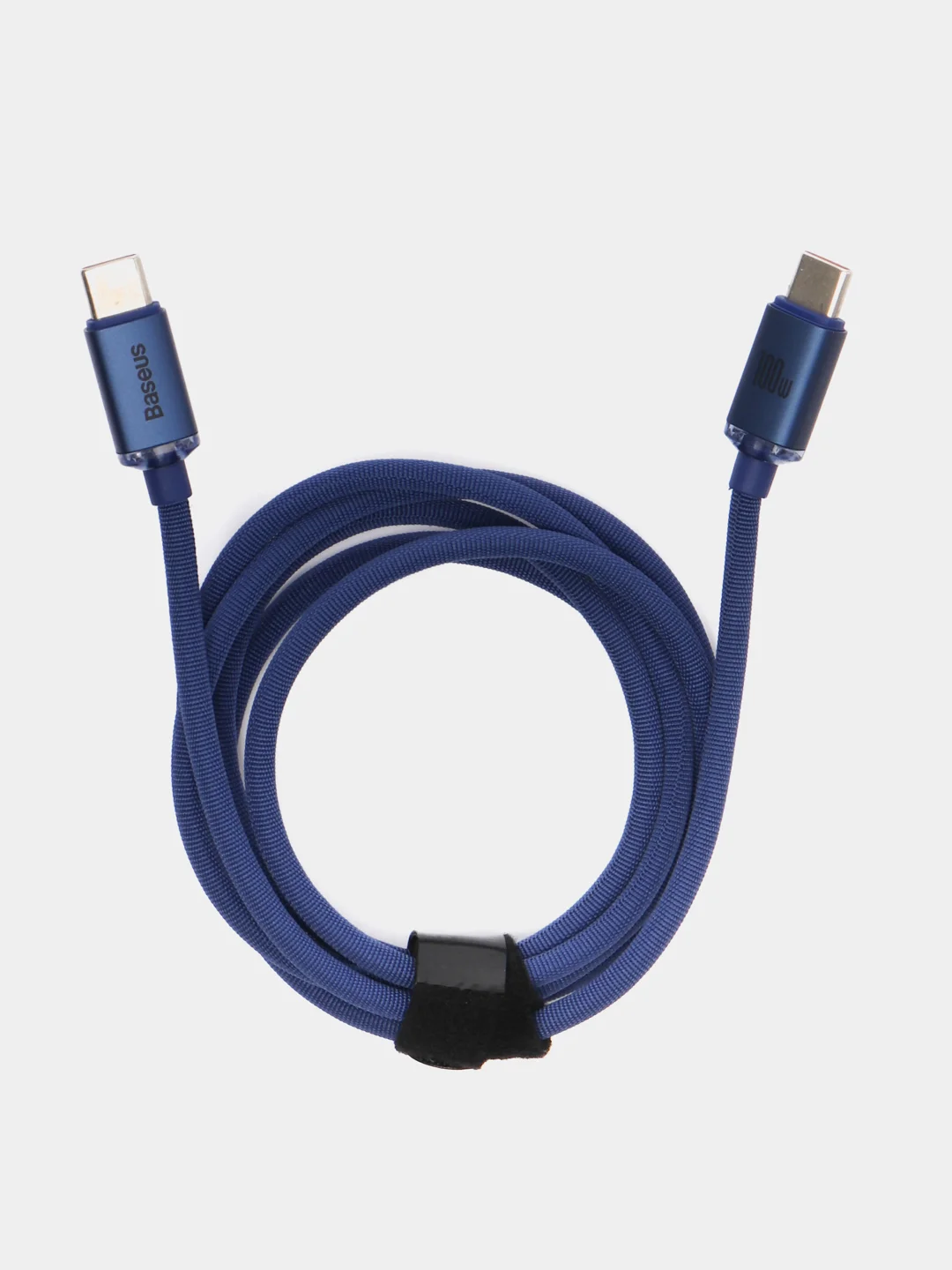Синий кабель Baseus Crystal Shine Fast Charging Data Cable Type-C/Type-C 100W(для Android)