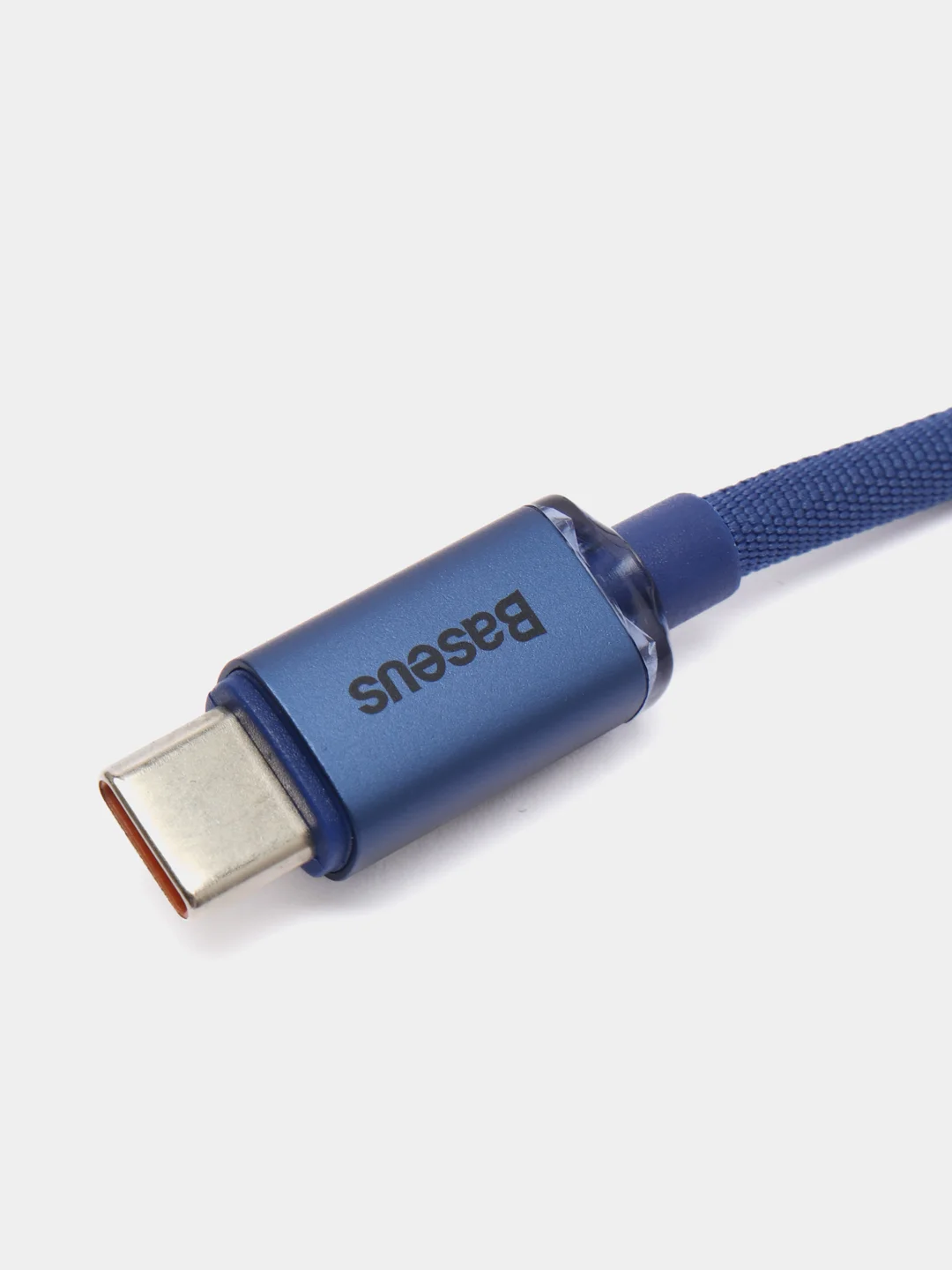 Синий кабель Baseus Crystal Shine Fast Charging Data Cable Type-C/Type-C 100W(для Android)