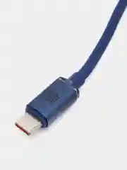 Синий кабель Baseus Crystal Shine Fast Charging Data Cable Type-C/Type-C 100W(для Android)