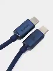 Синий кабель Baseus Crystal Shine Fast Charging Data Cable Type-C/Type-C 100W(для Android)