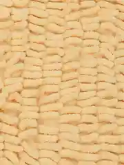 Желтый коврик для туалета с вырезом 60*60