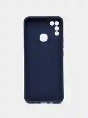 Индиго чехол силиконовый с принтом и защитой камеры для Infinix Hot 10 Play / Infinix Hot 11 Play