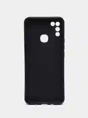 Угольный чехол силиконовый с принтом и защитой камеры для Infinix Hot 10 Play / Infinix Hot 11 Play