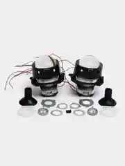 Светодиодные линзы Bi-Led Aozoom A13 Series, автомобильные, 2 штуки