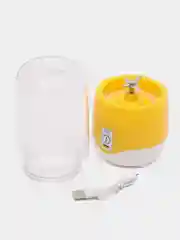 Желтый беспроводной портативный мини USB блендер для смузи, коктейлей DM-888