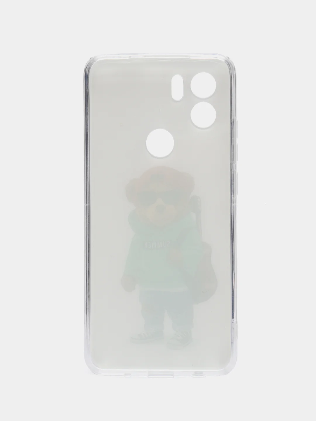 Белый чехол для Xiaomi Redmi A1 Plus / A1+ A2+ Poco C51 (Сяоми Редми А1 Плюс / А1+) с рисунком