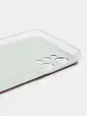 Светло-коричневый чехол силиконовый на Realme C31 / Реалми С31, с рисунком