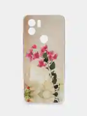 Коралловый чехол для Xiaomi Redmi A1 Plus / A1+ A2+ Poco C51 (Сяоми Редми А1 Плюс / А1+) с рисунком