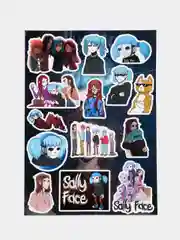 Наклейки Sally Face (Салли Фэйс)