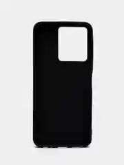 Черный чехол ROSCO для Vivo Y35, матовый, силиконовый, тонкий, бортик вокруг камер