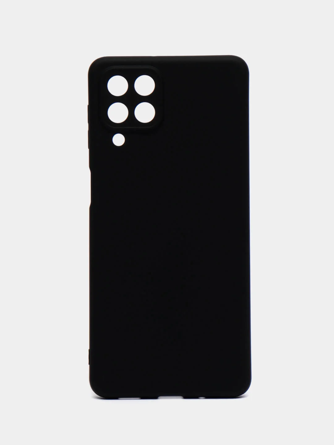 Черный чехол ROSCO для Samsung Galaxy M53, матовый, силиконовый, бортик вокруг камер