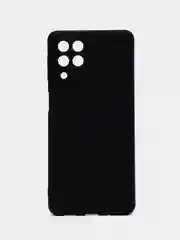 Черный чехол ROSCO для Samsung Galaxy M53, матовый, силиконовый, бортик вокруг камер