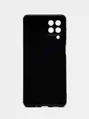 Черный чехол ROSCO для Samsung Galaxy M53, матовый, силиконовый, бортик вокруг камер