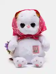 Мягкая игрушка "Кошечка Ли-Ли baby", в косыночке и с корзинкой, 20 см, Budi Basa