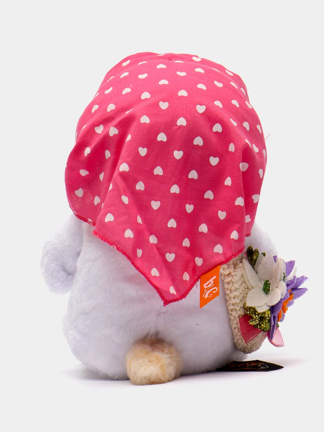 Мягкая игрушка "Кошечка Ли-Ли baby", в косыночке и с корзинкой, 20 см, Budi Basa