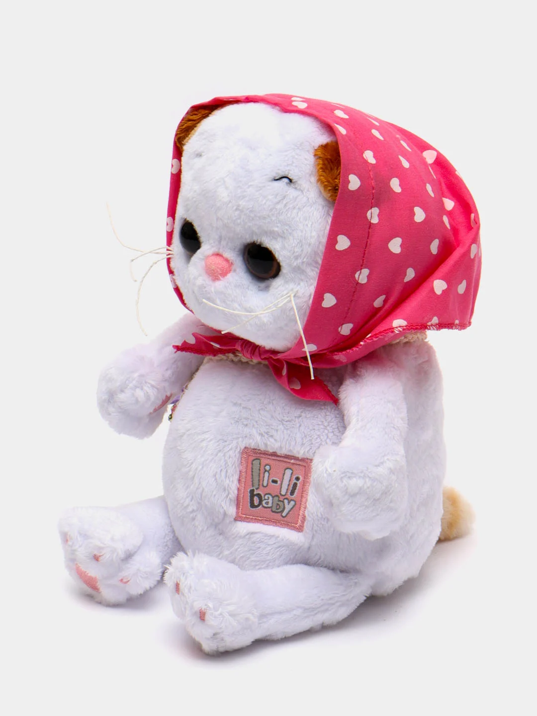 Мягкая игрушка "Кошечка Ли-Ли baby", в косыночке и с корзинкой, 20 см, Budi Basa