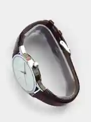 Серый меланж наручные часы, мужские