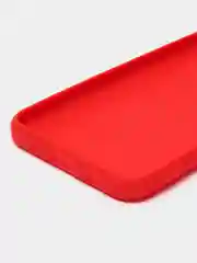 Алый чехол для Xiaomi Redmi A1+ / Xiaomi Redmi A1 Plus силиконовый, матовый, с защитой камеры