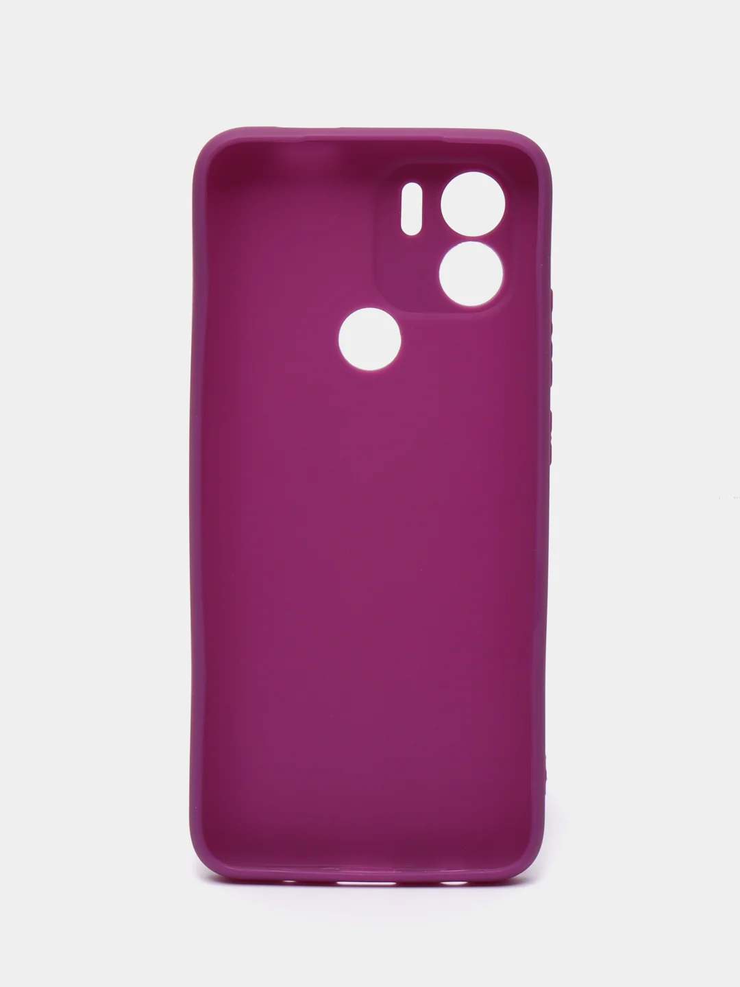 Аметистовый чехол для Xiaomi Redmi A1+ / Xiaomi Redmi A1 Plus силиконовый, матовый, с защитой камеры