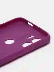 Аметистовый чехол для Xiaomi Redmi A1+ / Xiaomi Redmi A1 Plus силиконовый, матовый, с защитой камеры